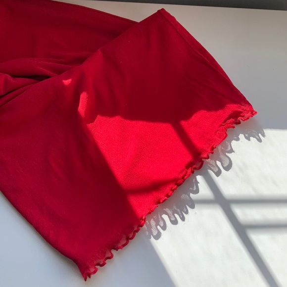 SOLD Little Red Dress - Picture 4 of 6